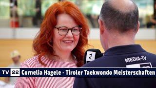 SPORT TV22: Landesrätin Cornelia Hagele bei den Tiroler Taekwondo Meisterschaften 2023 in Telfs