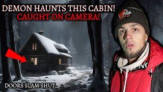 The SCARIEST Video Ever Recorded - Scary DEMON Haunts This Cabin Caught on Camera (Full Movie)