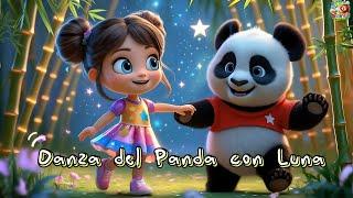  Danza del Panda con Luna | Canzoni per bambini in italiano 