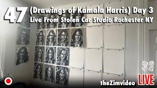 47 Drawings Kamala Harris Day 3