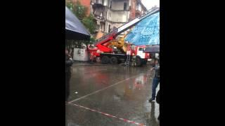 Обрушился угол дома. Пермь.