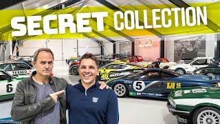 Exploring UNSEEN race car Collection with Archie Hamilton! | F1, NASCAR, Group C, Rally, GT3 | 4K