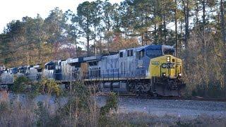 [HD] Jacksonville, FL Railfanning 2/27/16