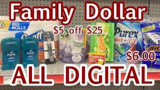 Couponing At Family Dollar | All Digital Deal | 5/25 | EASY COUPON DEAL