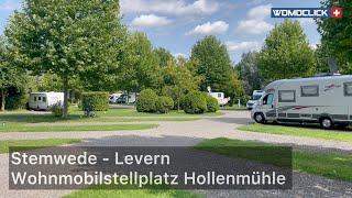 Wohnmobilstellplatz Hollenmühle Stemwede - Levern - Rila erleben - Rila Feinkost