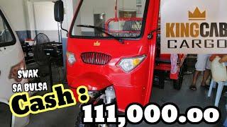 KINGCAB CARGO | WALK AROUND REVIEW PRICE AND SPECS | SULIT AT SWAK SA BULSA| #swak #motorcycleking