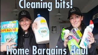 New!! Home Bargains Haul - stuff to clean the Shower  #springcleaning #fairynonbio