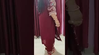 happy customer heavy handwork suit tyaar krne ke baad suit ki fitting