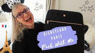 DISNEYLAND PARIS PACK WITH ME | Outfits try on What is in my suitcase? 