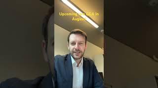 Upcoming live Q&A session in August 2023