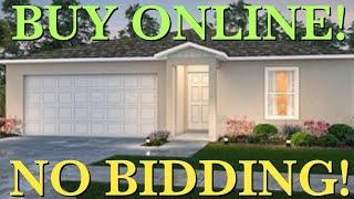 1,650 sq. ft. 4/2/2 BUY ONLINE! NO BIDDING! New Home for Sale in SPRING HILL or Brooksville FLORIDA