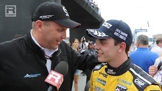 RACER: Marshall Pruett with 2015 Pro Mazda Champion Santiago Urrutia