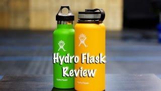 Hydro Flask 32oz & 18oz Review - Best Water Bottles Blender Bottle Shaker Cup