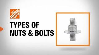 Types of Nuts and Bolts | The Home Depot