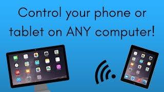 How to view and control your phone on any PC or Mac for FREE! (Over WiFi or USB)