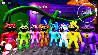 Playing as ALL Smiling Critters from Poppy Playtime Chapter 3 Deep Sleep in Rainbow Friends2 #roblox