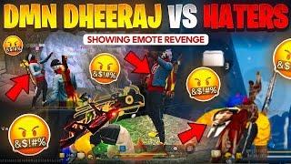 Dmn Dheeraj Vs Haters.!! | Haters Show Me Lol Emote  - Free Fire In Telugu