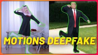 Deepfake Movements with 1 image ONLY [Liquid Warping GAN]