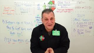 Oscar Carboni Says Get Long And Hang On To Stocks, ES, Nasdaq, RT, Sell Gold 11/26/2019 #2030