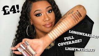 MAKEUP REVOLUTION CONCEAL & DEFINE CONCEALERS! SWATCHES, DEMO & REVIEW (ALL SHADES)