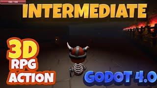 3D RPG Action Game Dev Tutorial in Godot 4.0 Course!