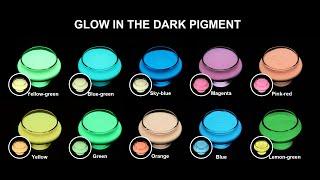 Glow In The Dark Powder-Can emit various colors of light