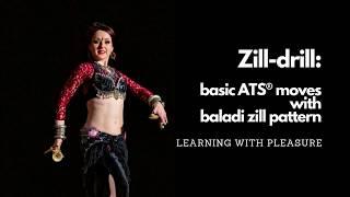 Zill-drill: Basic ATS®-moves with Baladi Zill Pattern