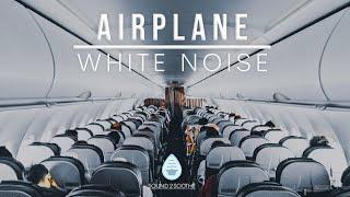 Airplane Cabin White Noise Jet Sounds | for Sleeping, Studying, Reading & Homework