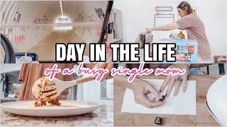 DAY IN THE LIFE OF A BUSY SINGLE MOM | MOM OF 3