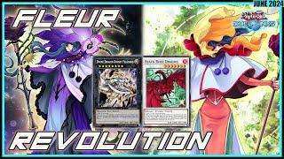 FLEUR REVOLUTION NEW SKILL - SYNCHRO AND XYZ  [DUEL LINKS] DECKLIST & REPLAY JUNE 2024