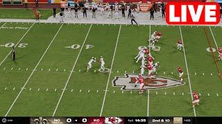 NFL LIVE New Orleans Saints vs Kansas City Chiefs | Week 5 NFL Full Game - 7th October 2024 NFL 25