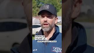 Donald Trump Jr. Witnesses Hurricane Helene Damage Firsthand