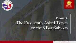 Civil Law | The Frequently Asked Topics on the 8 Bar Subjects