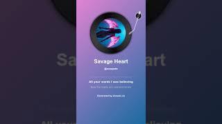 Savage Heart  #sarasotatim #music