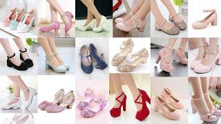 baby girl heel shoes / colourful  shoes / top shoes