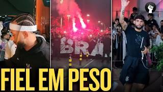 O DESEMBARQUE DO CORINTHIANS EM BRASÍLIA PARA O MAJESTOSO PELO BRASILEIRÃO 2024