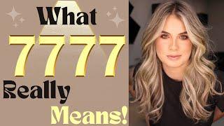 Why You Keep Seeing Angel Number 7777️ What 7777 Really Means