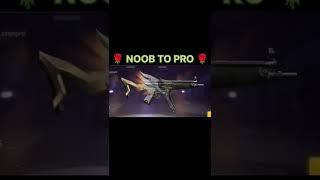 NOB TO PRO GUN COLLECTION TM GAMING YT #freefire #gamer