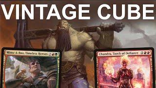 SEASON'S BEATINGS! Vintage Cube Draft. 5-Color "Gruul" 4-Drop Bangers. MTG