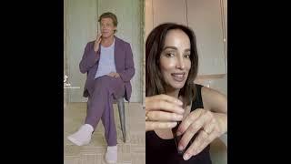 Celebrity Skincare Founder Brad Pitt or Esthetician Skincare Founder Angela Caglia?