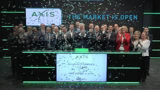 Axis Auto Finance Inc. Opens the Market Thursday, April 7, 2022