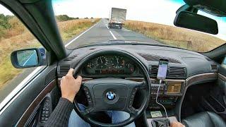 Pov Drive Bmw 740i E38 Best Drifts