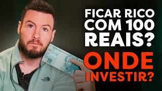 COMO FICAR RICO INVESTINDO POUCO DINHEIRO | 1º MILHÃO COM 100 REAIS