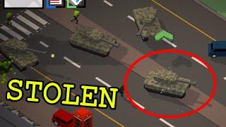 I STOLE A TANK!!! *NEW* Smashy Road WANTED 2