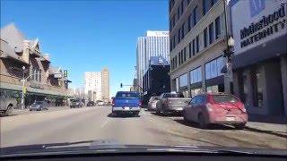 Saskatoon, Sk - driving from Rosewood to Downtown (March 2016)