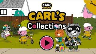 CARL THE COLLECTOR : CARL'S Collections ⭐ PBS KIDS Mini explorers zone)