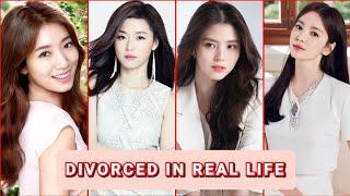 TOP KOREAN ACTRESS WHO ARE DIVORCED IN REAL LIFE (2025) #kdrama || JUN JI-HYUN