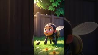 A horse was eating honey when suddenly the bees attacked it  Tahir Ai Official #ai #viralvideo