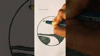 How to draw a landscape #art #landscape