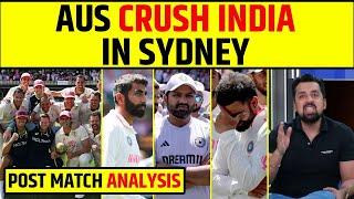 AUSTRALIA CRUSH INDIA IN SYDNEY, POST MATCH ANALYSIS, BORDER GAVASKAR TROPHY